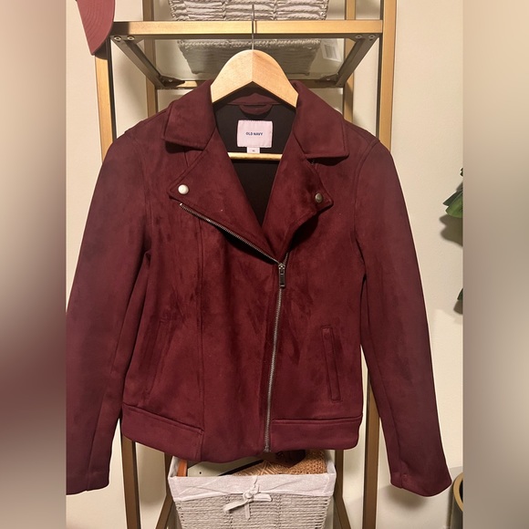 Jackets & Blazers - Women’s Burgundy Fall Jacket